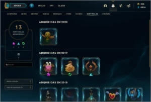 CONTA DE LEAGUE OF LEGENDS GOLD IV LOL