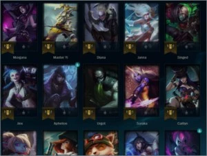 Conta com 3k de rp - League of Legends LOL