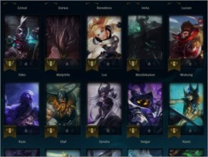 Conta com 3k de rp - League of Legends LOL
