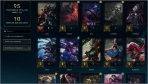 Conta com 3k de rp - League of Legends LOL