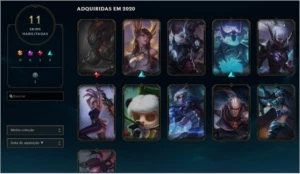 Conta com 3k de rp - League of Legends LOL