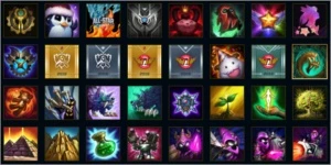 CONTA LEAGUE OF LEGENDS BORDA PRATA [23 CAMPEÕES] [19 SKINS] LOL