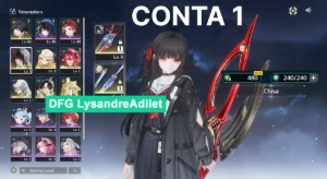 Contas Wuthering Waves Com Chisa & Cartethyia - Outros