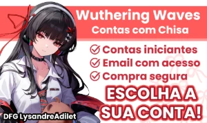 Contas Wuthering Waves Com Chisa & Cartethyia