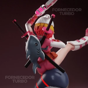 Gwenpool 3D - Arquivo STL para impressão 3D - Outros