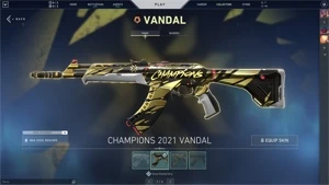 CONTA VALORANT CHAMPIONS + 800 REAIS EM SKINS