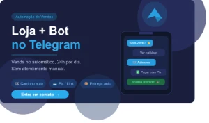 🚀 Criação De Loja + Bot Para Telegram