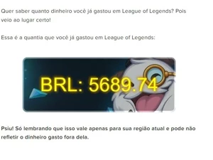 Conta de LOL e Valorant com mais de 8 mil gastos - League of Legends