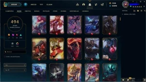 Conta de LOL e Valorant com mais de 8 mil gastos - League of Legends
