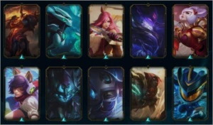 Vendo Conta Lol, Plat 4 100 Skins, Faltam 44 Champs - League of Legends