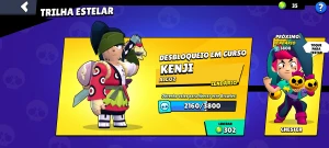 Conta brawl stars um pouco rara