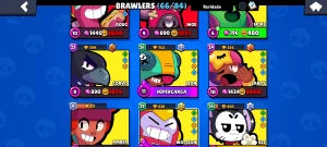 Conta brawl stars um pouco rara