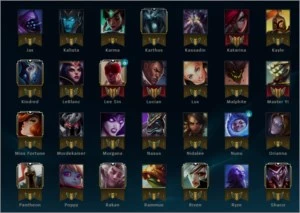 Conta prata 5 50pdl - League of Legends LOL
