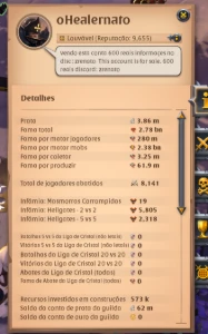 conta albion barata pra vender rapido - Albion Online