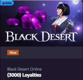 Pacote de Recompensas Prime - Black Desert
