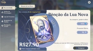 Essa é a melhor conta de Genshin Impact à venda no mercado.