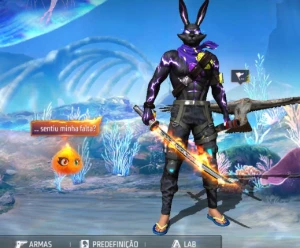 Conta De Ff Coelho Elétrico Via Facebook - Free Fire