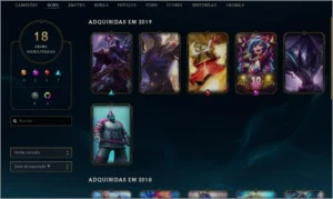 Conta Lol - Gold - Lvl 127 - 65 champs - League of Legends