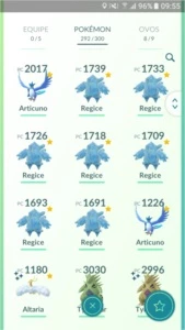 Conta de Pokémon GO