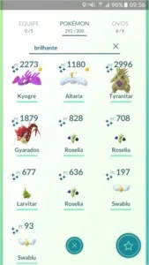 Conta de Pokémon GO