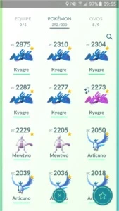 Conta de Pokémon GO