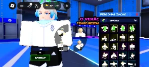 Conta BLUE Lock rivals e haikyuu legends - Roblox