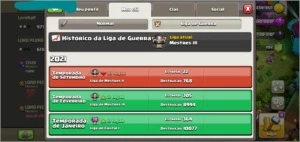 Clã nivel 17 de clash of clans