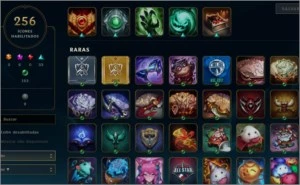 conta com riven 2012, muitas skins e platina 2 69% wr - League of Legends LOL