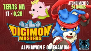 Teras Digimon  Servidor Omegamon e Alphamon  NA 🟢