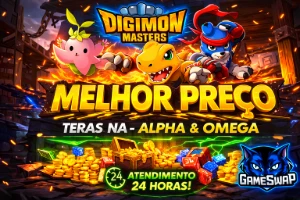 Teras Digimon  Servidor Omegamon e Alphamon  NA 🟢