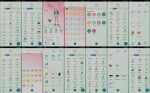 CONTA DE 2016 LVL 40 3M Stardust 37-Shiny 57-4* 213-3* - Pokémon