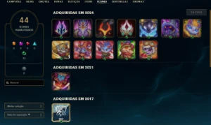 Conta Diamante 3  Lol Handlevel Conta De 2017 - League of Legends