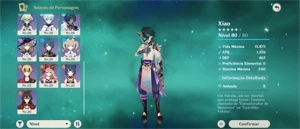 Conta genshin xiao e kamisato ayato - Genshin Impact