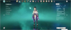 Conta genshin impact ar 55 3 corroas e os bonecão saldável