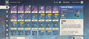 Conta genshin impact com venti+ 4 Estrelas Ar15