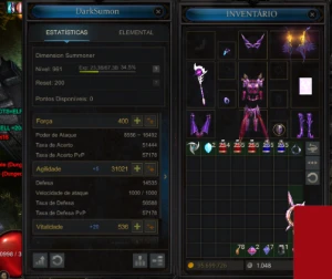 Megamu Summoner level 961:  200 RR - MU Online