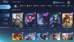 Conta Rica Full Acesso Mobile Legends 85 Skins, Promoção