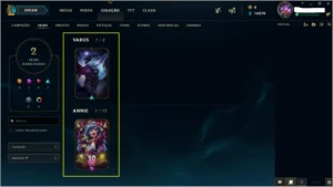 Conta LoL Nv.10 (3556 Essencias Laranja) 16270 Essencia Azul - League of Legends