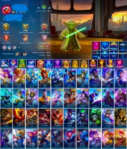 Conta Mobile Legends | Full Heróis | 461 Skins | Tudo Full