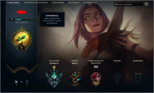 CONTA SMURF MMR PLAt 2  MAIN KAT - League of Legends LOL