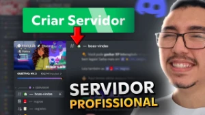 Crio Seu Servidor Do Discord