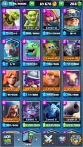 clash royale lv 12 recente