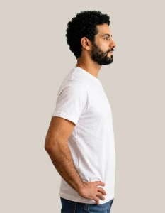 Camiseta Branca Shape - Artesanato e Personalizados