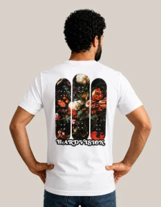 Camiseta Branca Shape - Artesanato e Personalizados