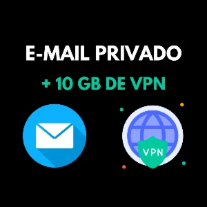 Promoção E-mail de Privacidade + 10 GB de VPN mensal