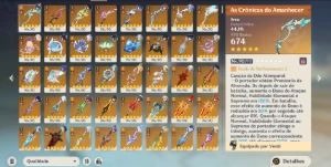 Conta Genshin NA AR60 Whale com personagens T5 e T4 C6R5! - Genshin Impact