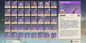 Conta Genshin NA AR60 Whale com personagens T5 e T4 C6R5! - Genshin Impact