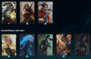conta de league of legends LOL