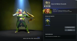 Asas do Falcão Dourado - DOTA 2