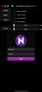 Painel nobru - Free Fire